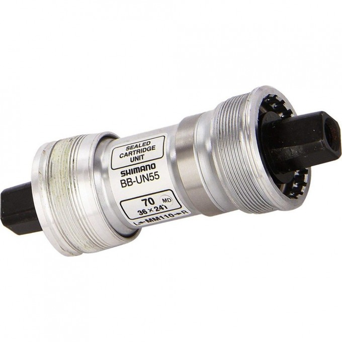 Каретка SHIMANO UN55, 70/118мм, Б/БОЛТОВ EBBUN55I18 Каретка SHIMANO UN55, 70/118мм, Б/БОЛТОВ EBBUN55I18