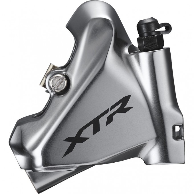 Калипер гидравлический SHIMANO XTR, M9110, задний, FLAT MOUNT, с болтами для крепления 25 мм, полимерные колодки K04Ti IBRM9110RDRX Калипер гидравлический SHIMANO XTR, M9110, задний, FLAT MOUNT, с болтами для крепления 25 мм, полимерные колодки K04Ti IBRM9110RDRX