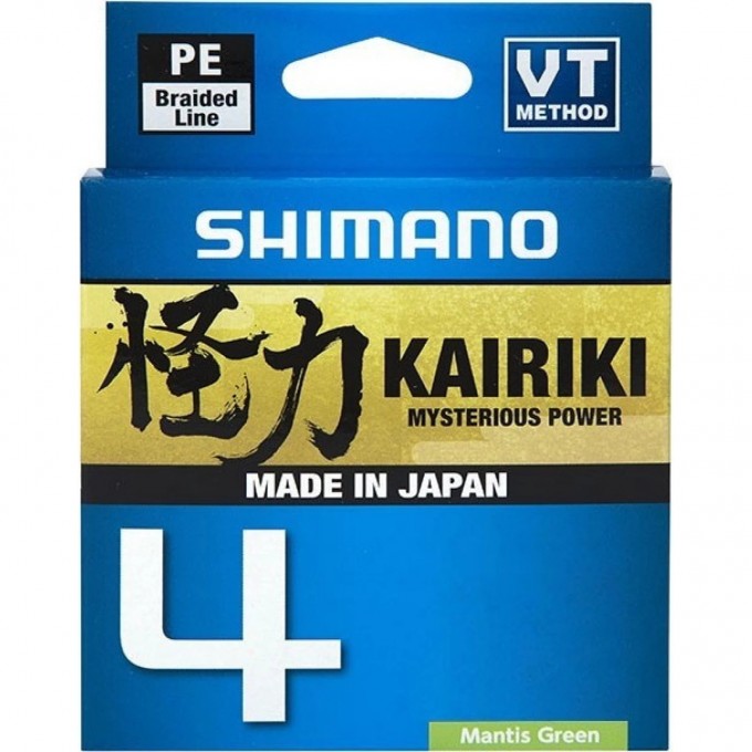 Леска плетёная SHIMANO KAIRIKI 4 PE 150 м разноцветная 0.19 мм 11.6 кг LDM54TE1819015M Леска плетёная SHIMANO KAIRIKI 4 PE 150 м разноцветная 0.19 мм 11.6 кг LDM54TE1819015M