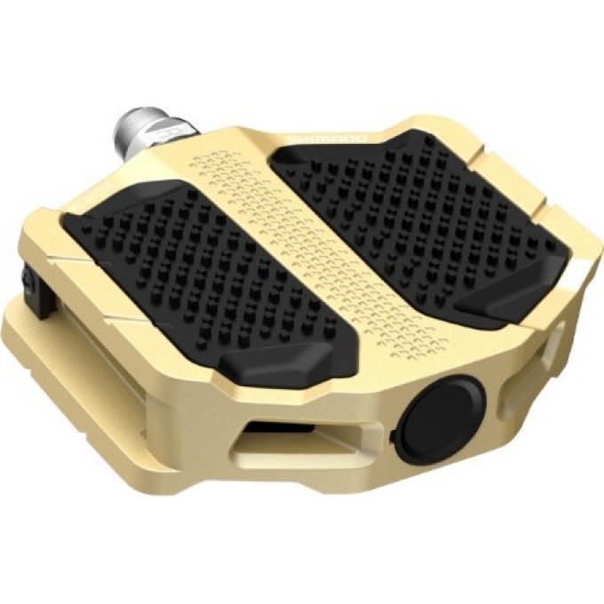 Педали велосипедные SHIMANO EF205, топталки, алюминий, золотой EPDEF205K Педали велосипедные SHIMANO EF205, топталки, алюминий, золотой EPDEF205K