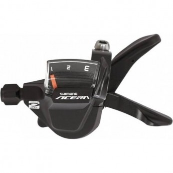 Шифтер SHIMANO ACERA, M3000, левый, 3 скорости, трос 1800мм