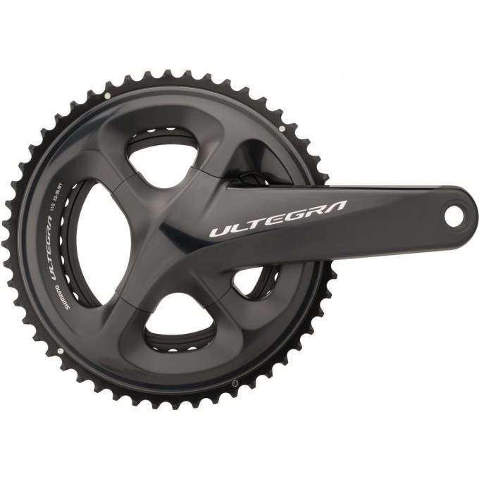 Система SHIMANO ULTEGRA, R8000, 175 мм, интегрированный вал, 52/36T без каретки, без упаковки KFCR8000EX26 Система SHIMANO ULTEGRA, R8000, 175 мм, интегрированный вал, 52/36T без каретки, без упаковки KFCR8000EX26
