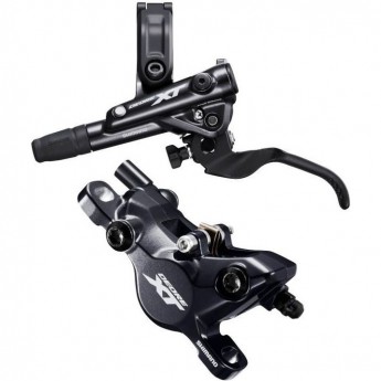 Тормоз дисковый SHIMANO XT, M8100, BL(левый)/BR(передний), J-KIT, полимерные колодки 1000мм