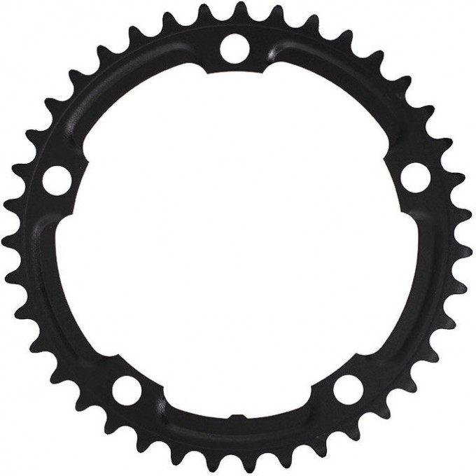 Звезда передняя SHIMANO 105, для FC-5700L, 39T черный Y1M339010 Звезда передняя SHIMANO 105, для FC-5700L, 39T черный Y1M339010